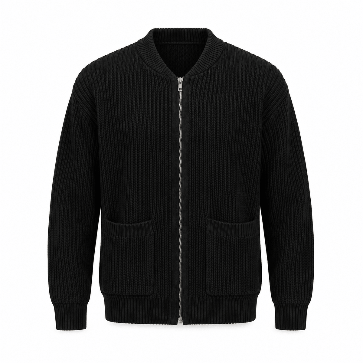Men's Alderton Ribbed Zip Cardigan