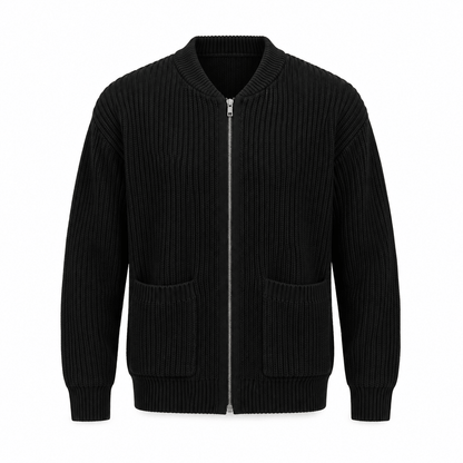 Men's Alderton Ribbed Zip Cardigan