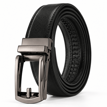 Men's Aldric Automatic Buckle Leather-Look Belt