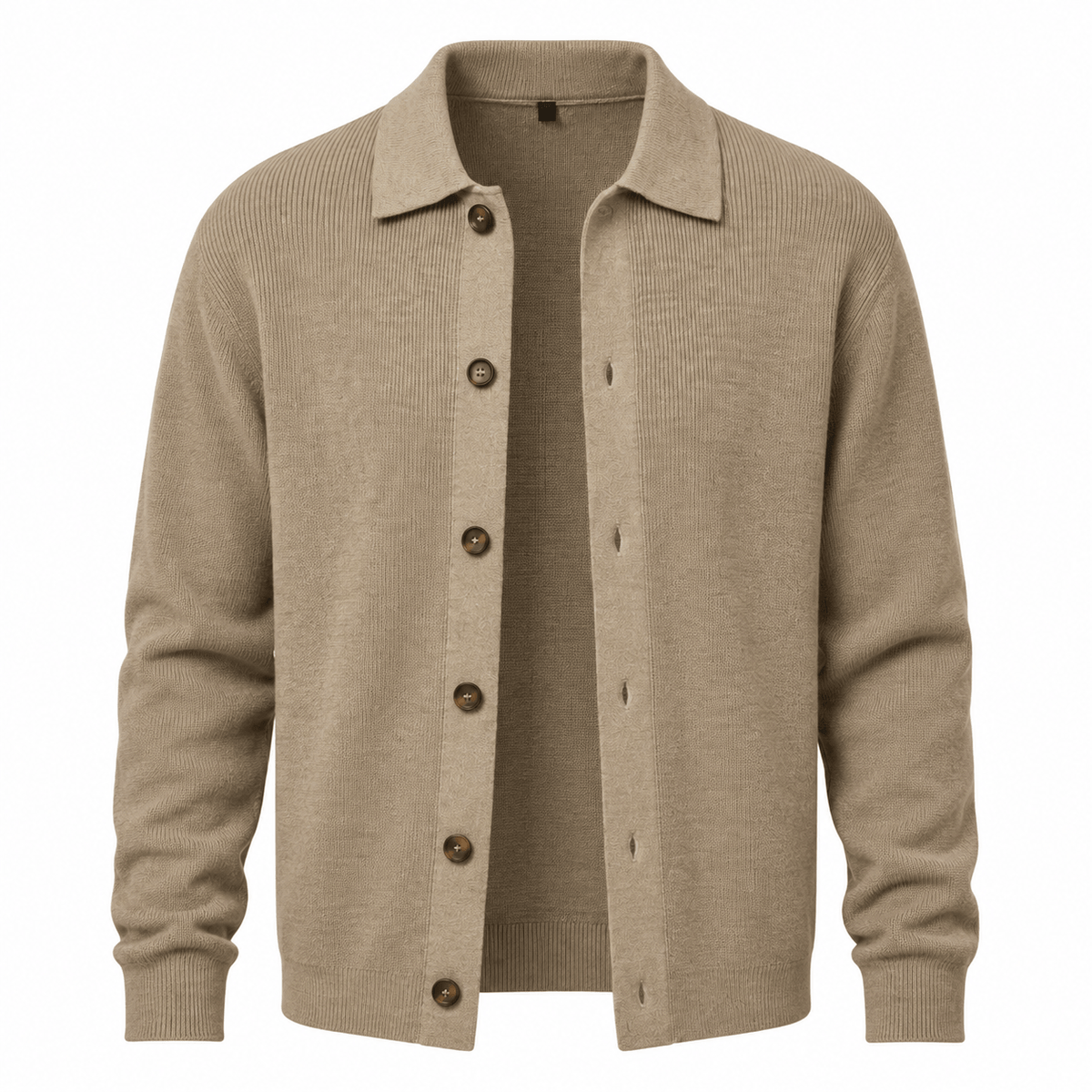 Men's Aldric Ribbed Knit Cardigan