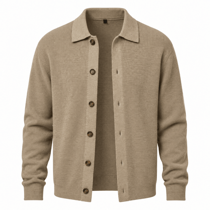 Men's Aldric Ribbed Knit Cardigan