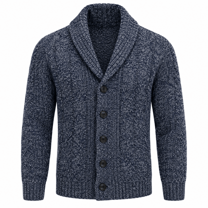 Men's Alistair Marled Wool-Blend Cardigan