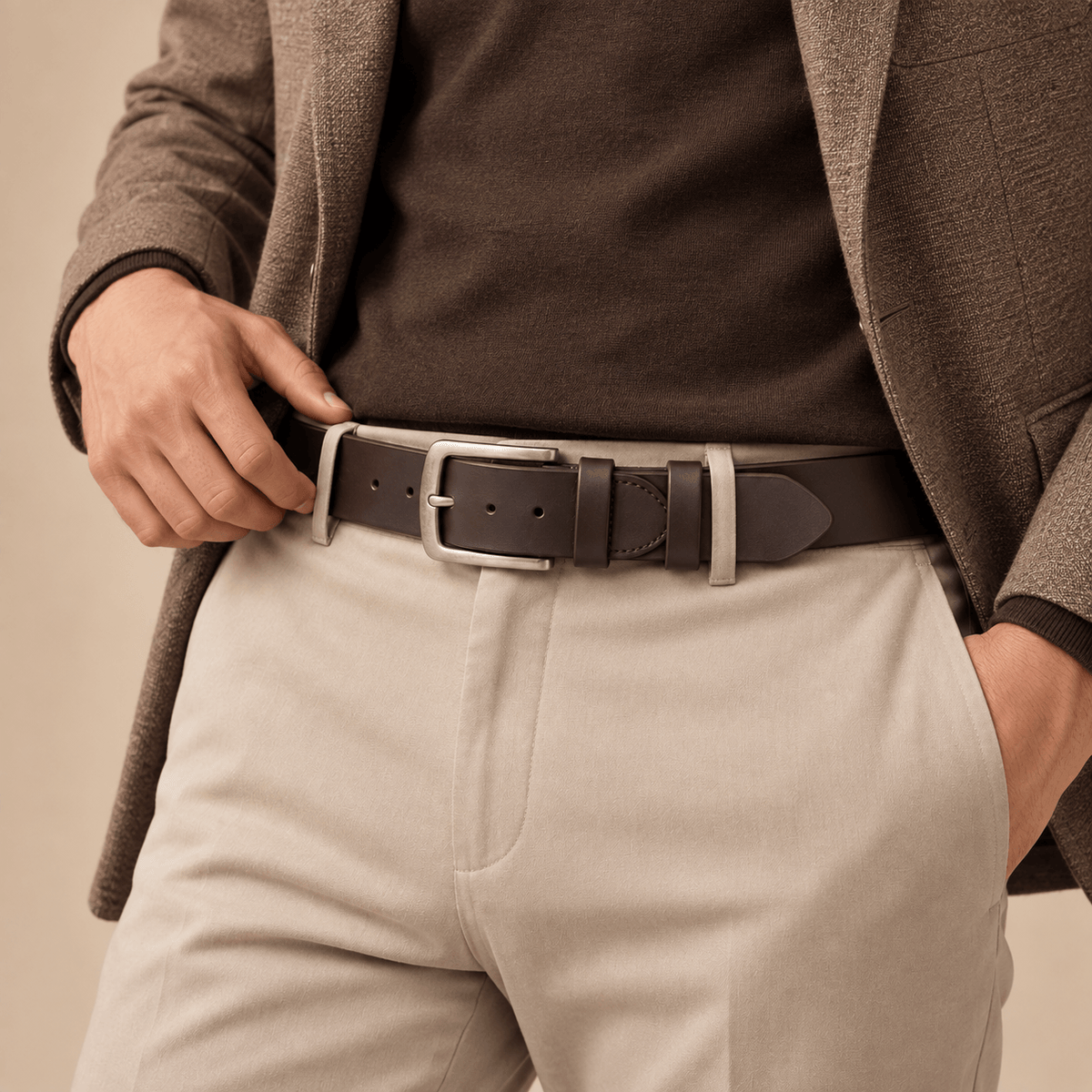 Men's Ashbourne Leather Belt