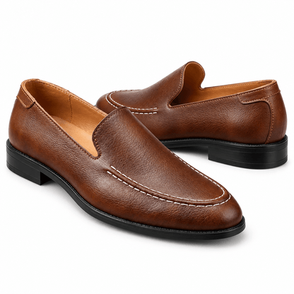 Men's Aurelio Polished Leather Penny Loafers