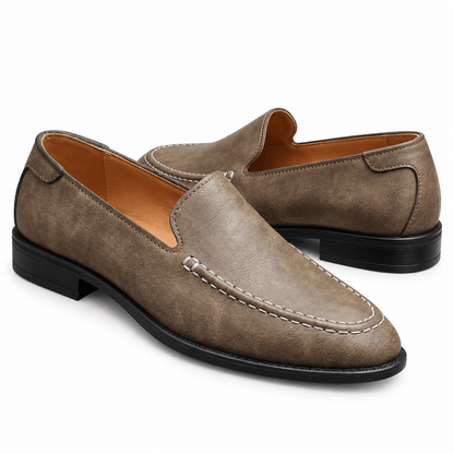 Men's Aurelio Polished Leather Penny Loafers