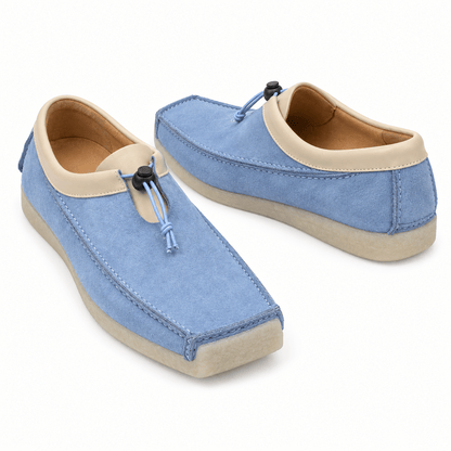 Men's Aurelio Suede & Leather Square-Toe Loafers