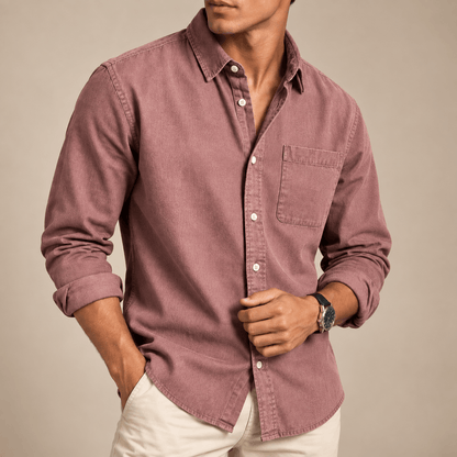 Men's Callum Classic Denim Button Shirt
