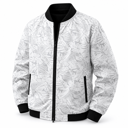 Men's Caspian Botanical Street Bomber Jacket