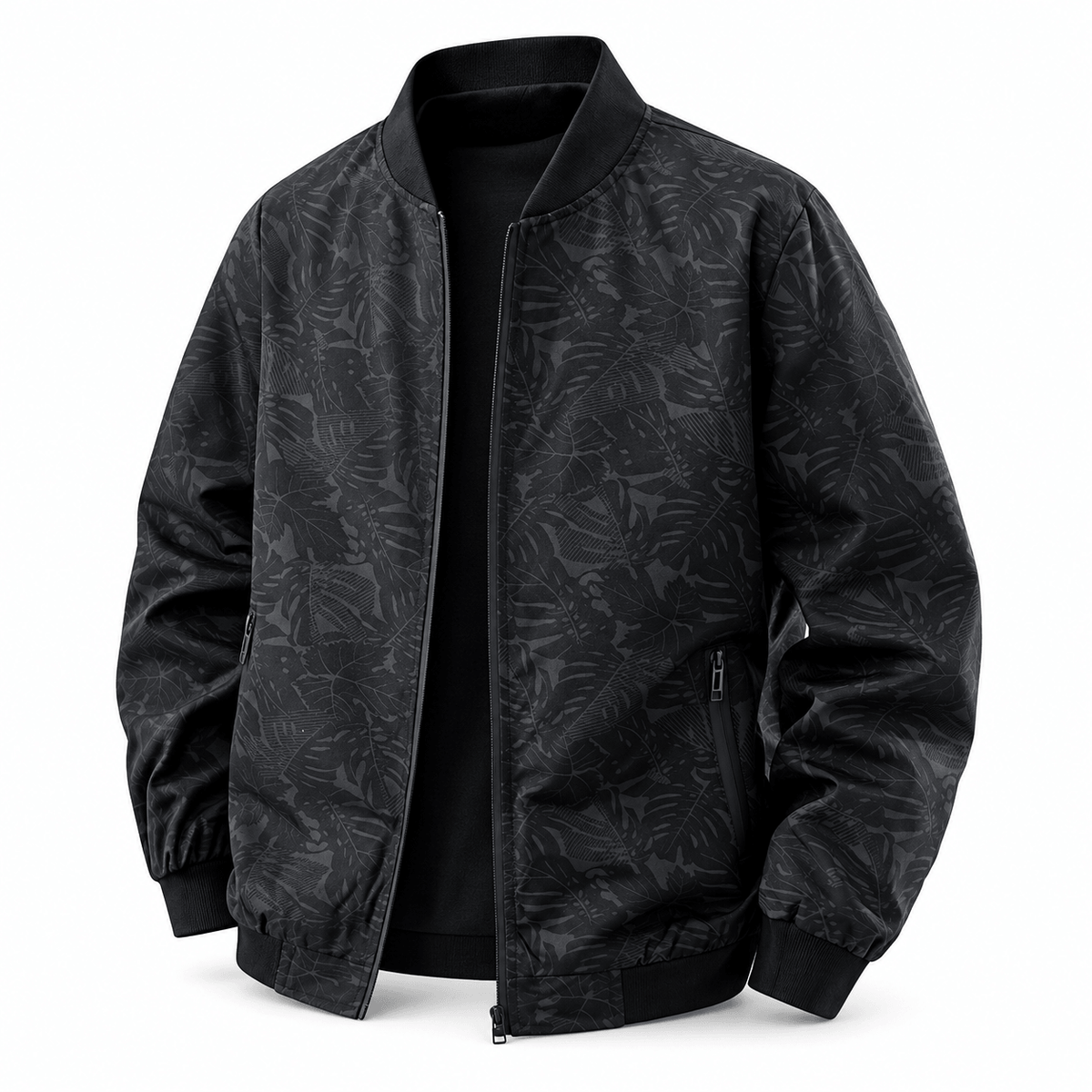 Men's Caspian Botanical Street Bomber Jacket