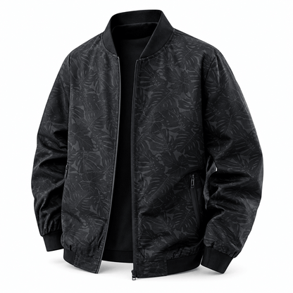 Men's Caspian Botanical Street Bomber Jacket