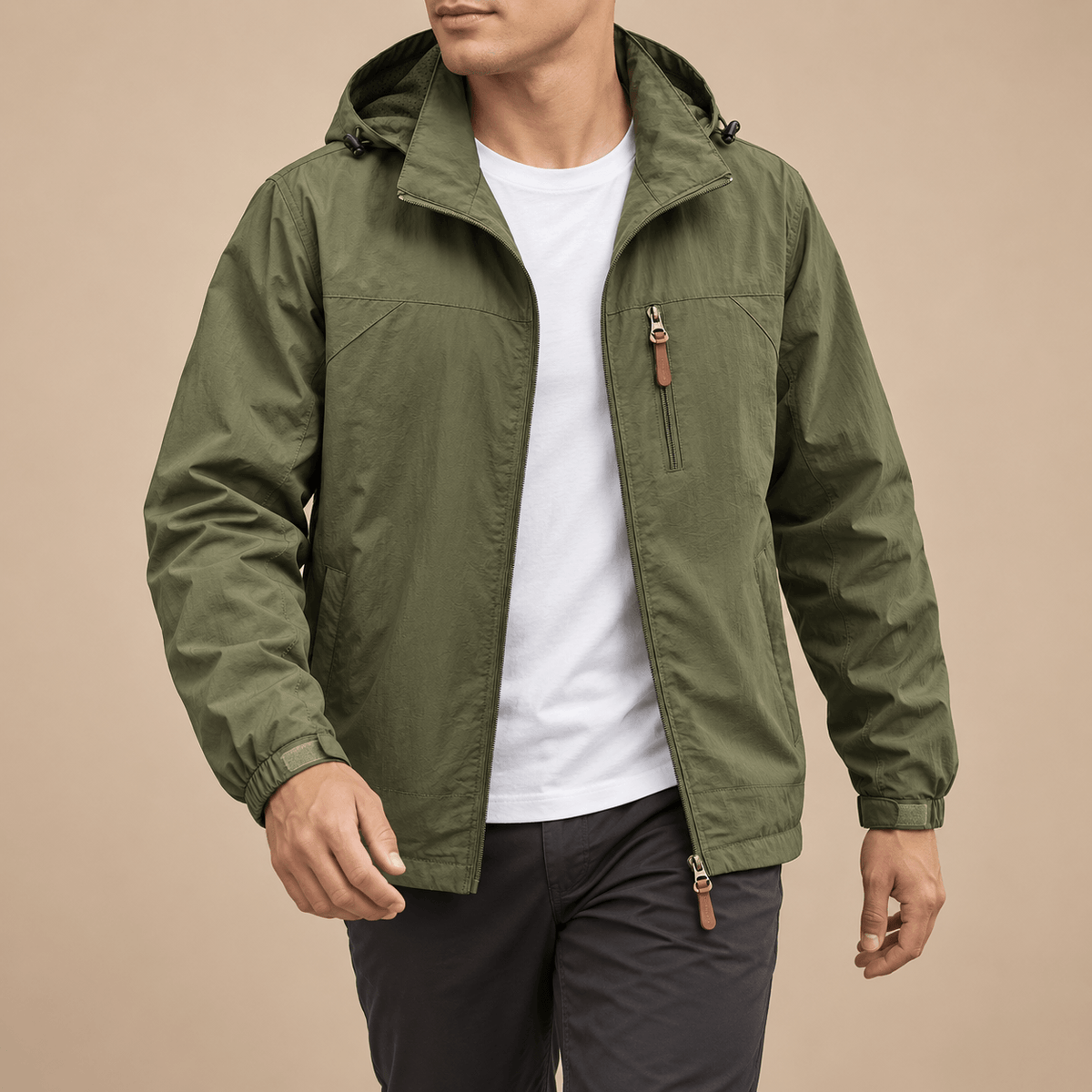 Men's Corbin Lightweight Nylon Utility Jacket