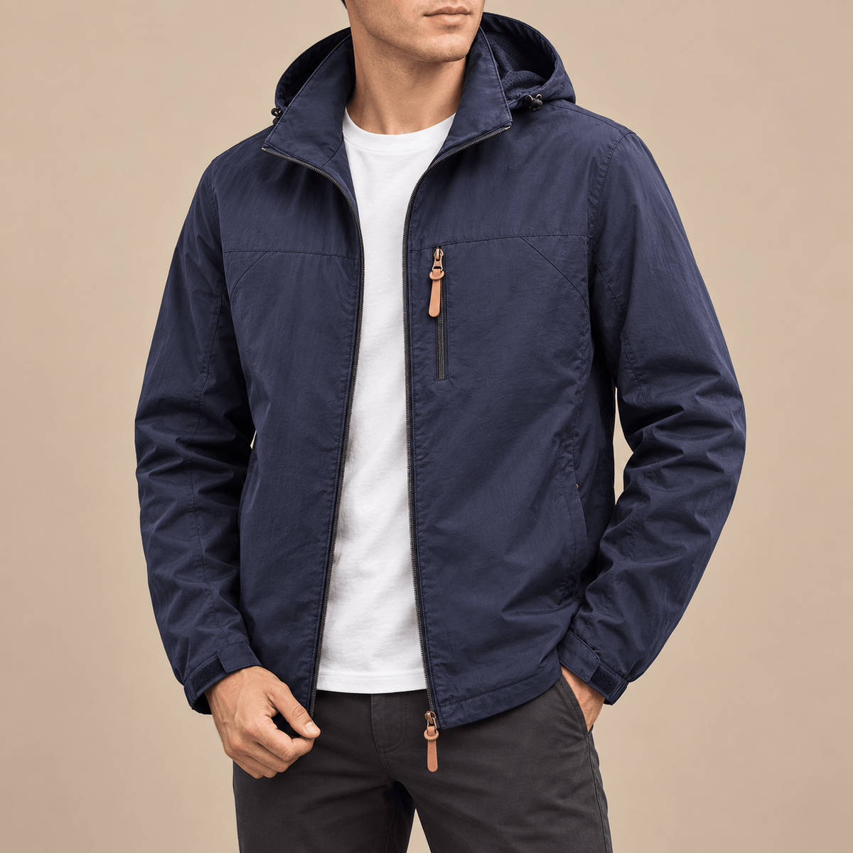 Men's Corbin Lightweight Nylon Utility Jacket