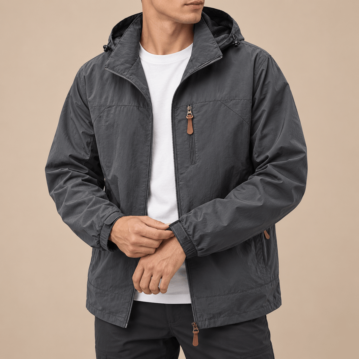 Men's Corbin Lightweight Nylon Utility Jacket