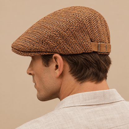 Men's Dorian Woven Summer Driving Cap