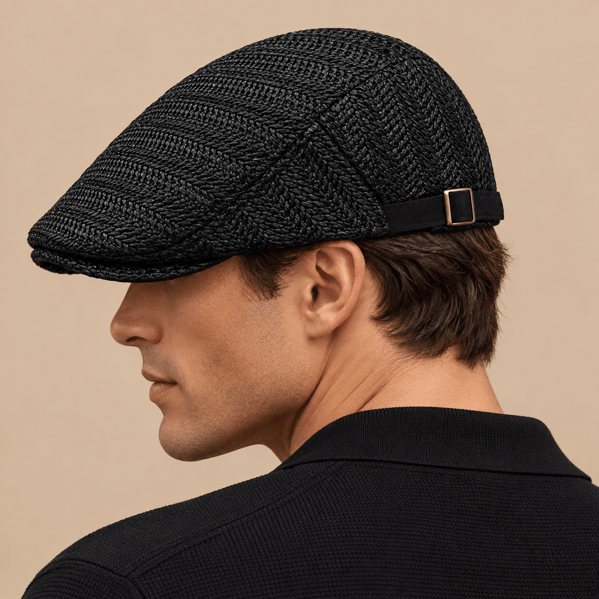 Men's Dorian Woven Summer Driving Cap