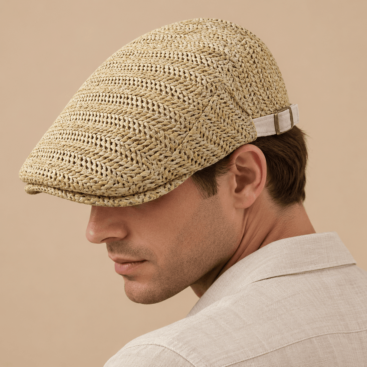 Men's Dorian Woven Summer Driving Cap