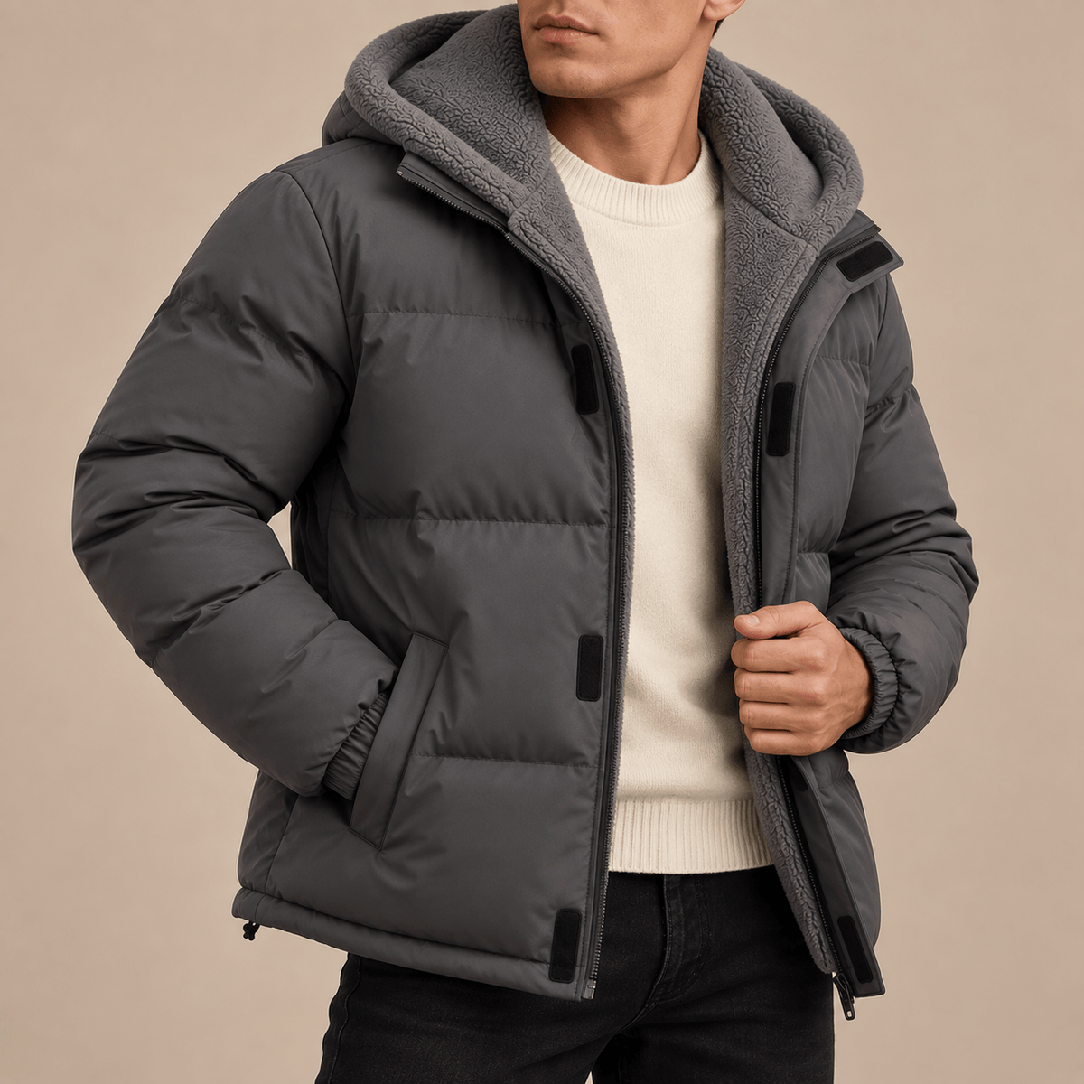 Men's Evander Hooded Puffer Jacket