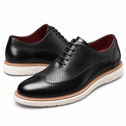 Men's Evander Polished Leather Dress Oxfords