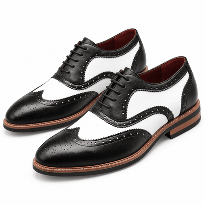 Men's Everett Two-Tone Wingtip Dress Shoes