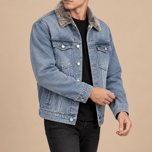 Men's Everett Winter-Lined Heritage Denim Jacket