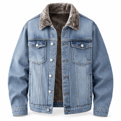 Men's Everett Winter-Lined Heritage Denim Jacket
