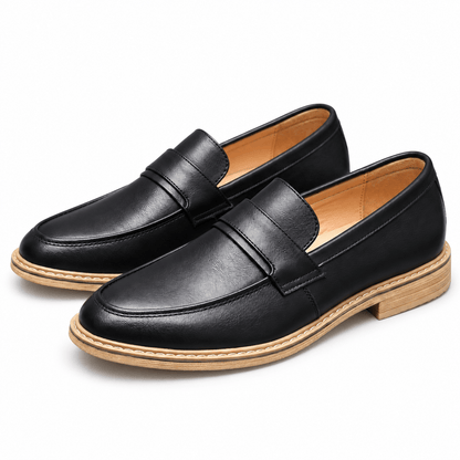 Men's Evren Leather-Look Comfort Loafers