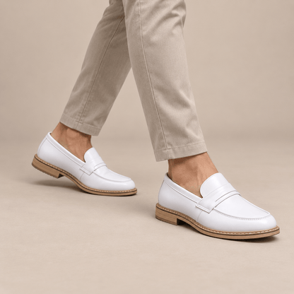 Men's Evren Leather-Look Comfort Loafers