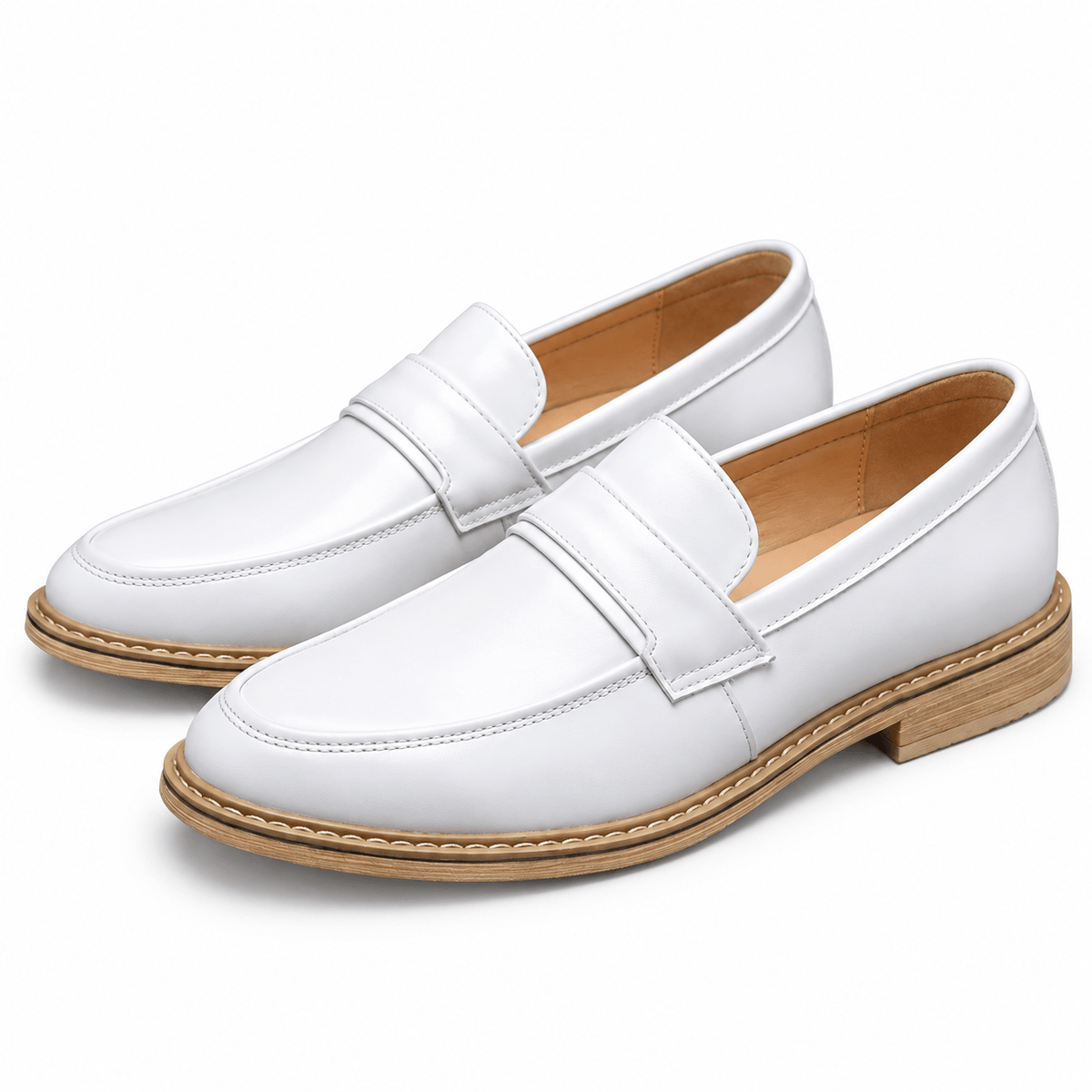 Men's Evren Leather-Look Comfort Loafers
