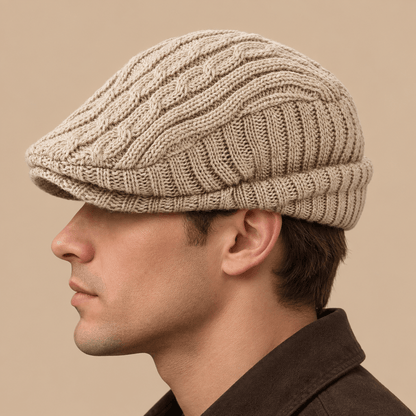 Men's Henrik Textured Knit Brim Cap