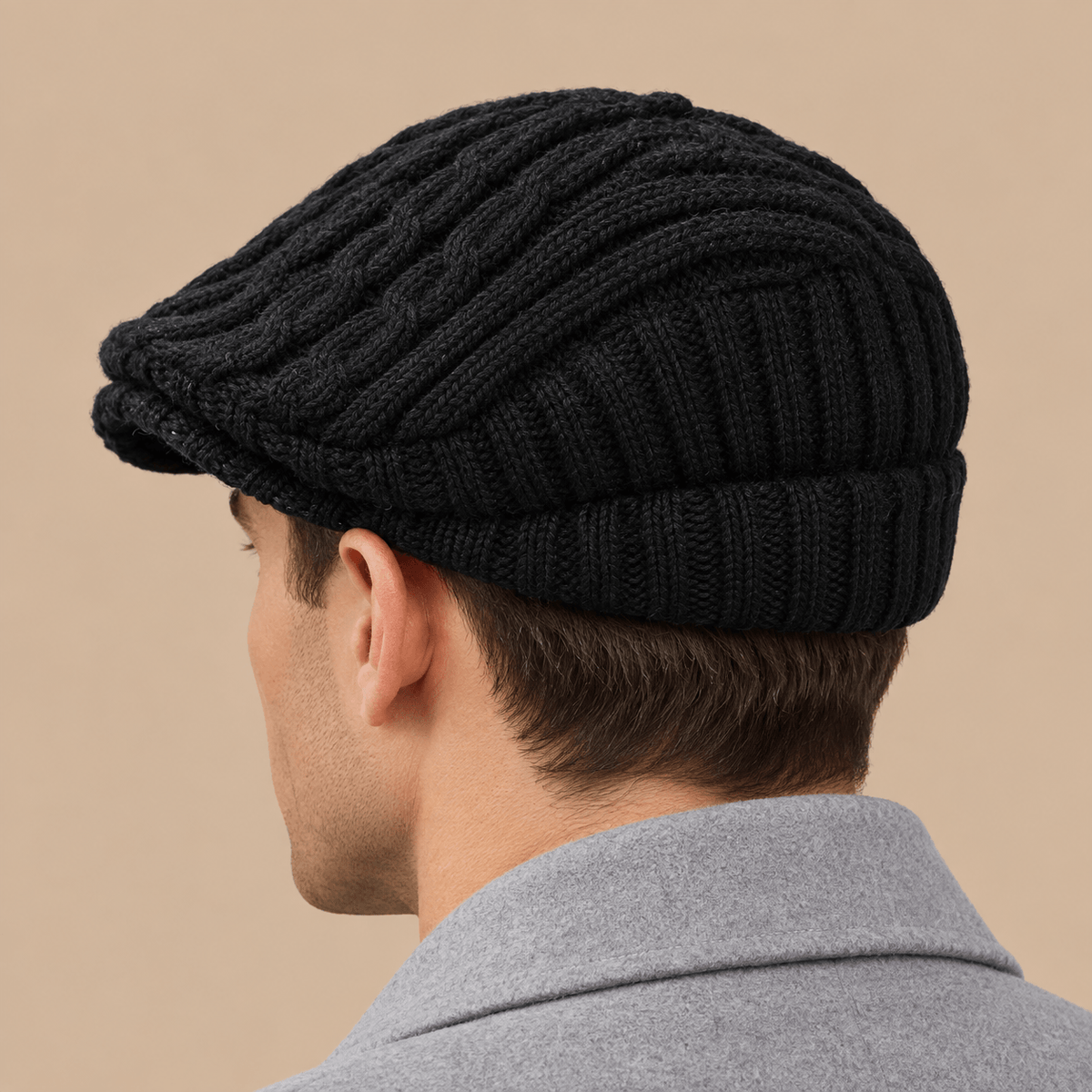 Men's Henrik Textured Knit Brim Cap