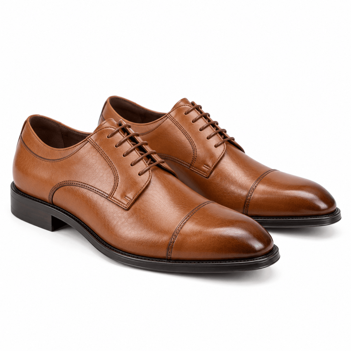 Men's Kingsley Cap-Toe Dress Shoes