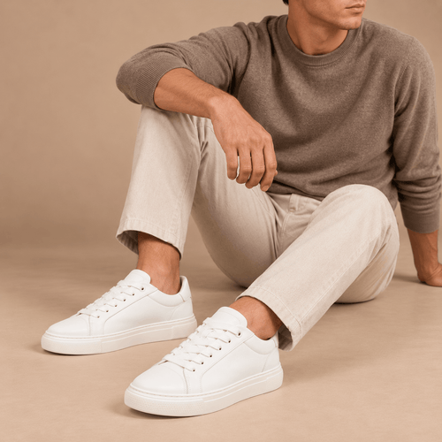 Men's Langford Chunky Leather Trainers
