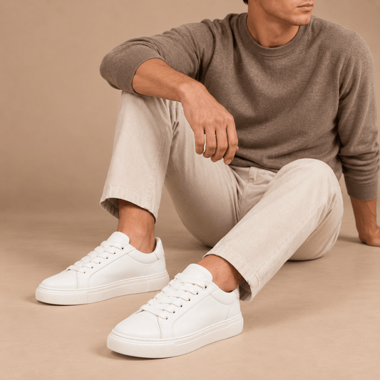 Men's Langford Chunky Leather Trainers
