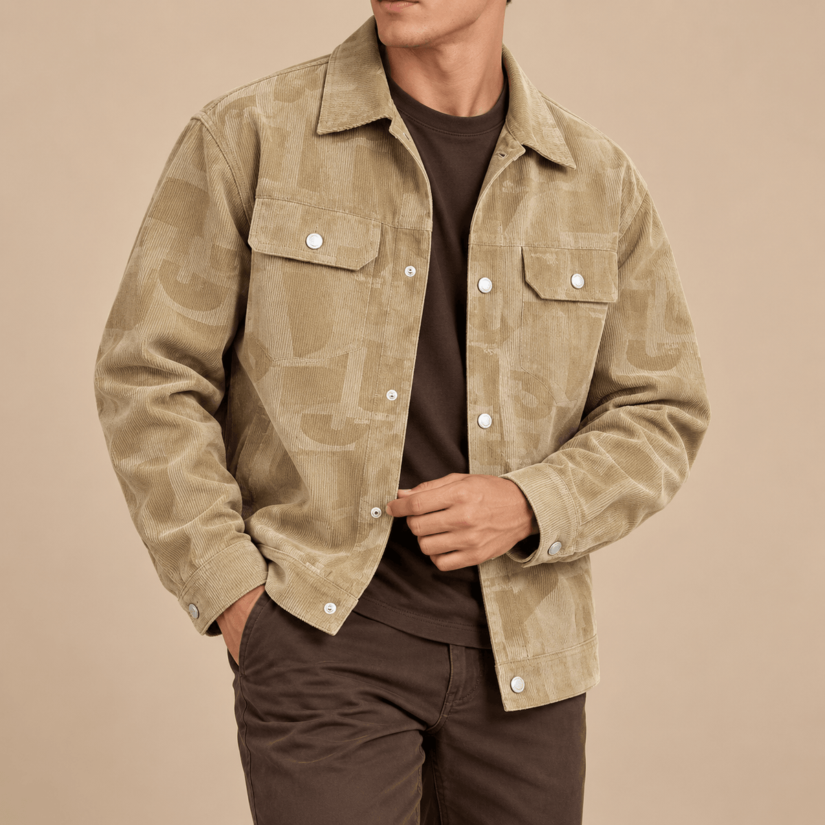 Men's Lennox Graphic Corduroy Utility Jacket