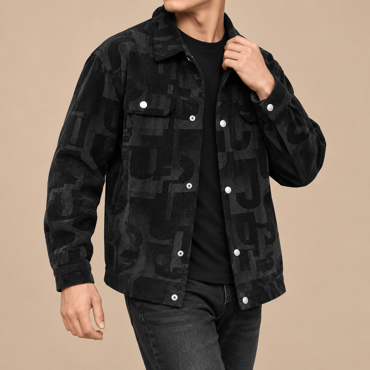 Men's Lennox Graphic Corduroy Utility Jacket