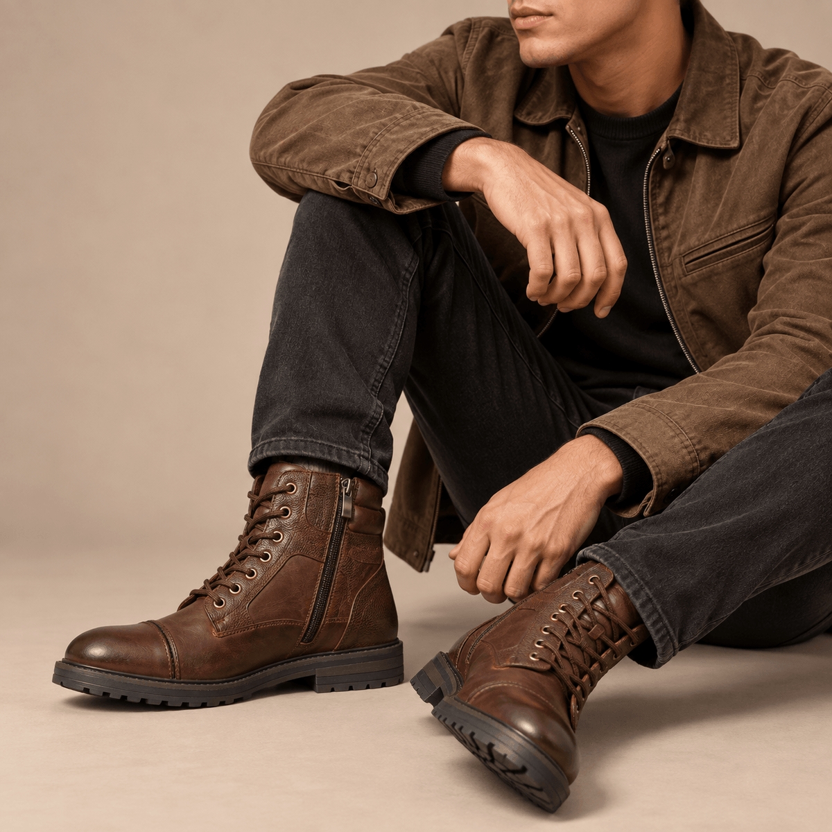 Men's Lucian Classic Leather Chelsea Boots