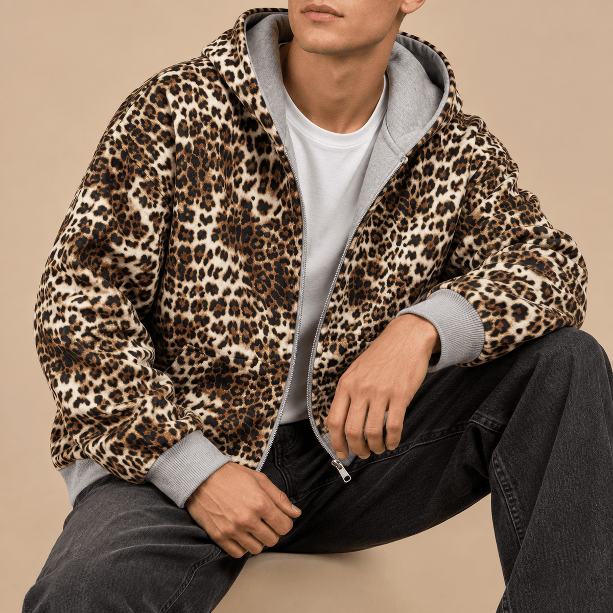 Men's Lucian Reversible Wildcat Zip Hoodie