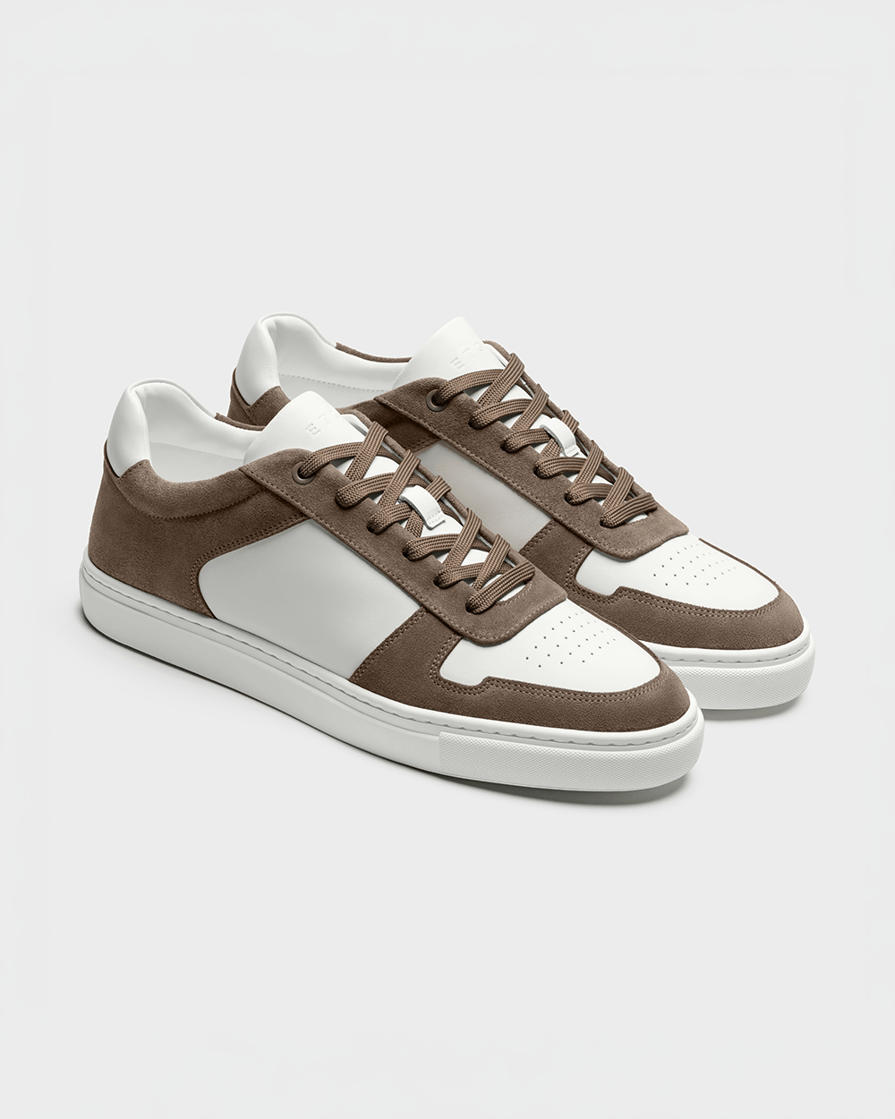 Men's Lucien Two-Tone Nappa Court Trainers
