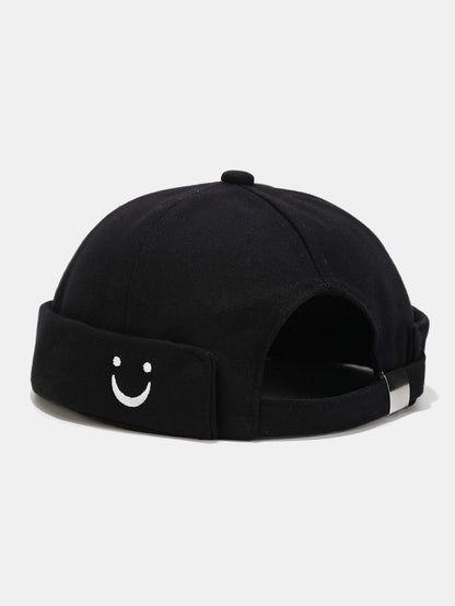Men's Milo Embroidered Cotton Docker Cap