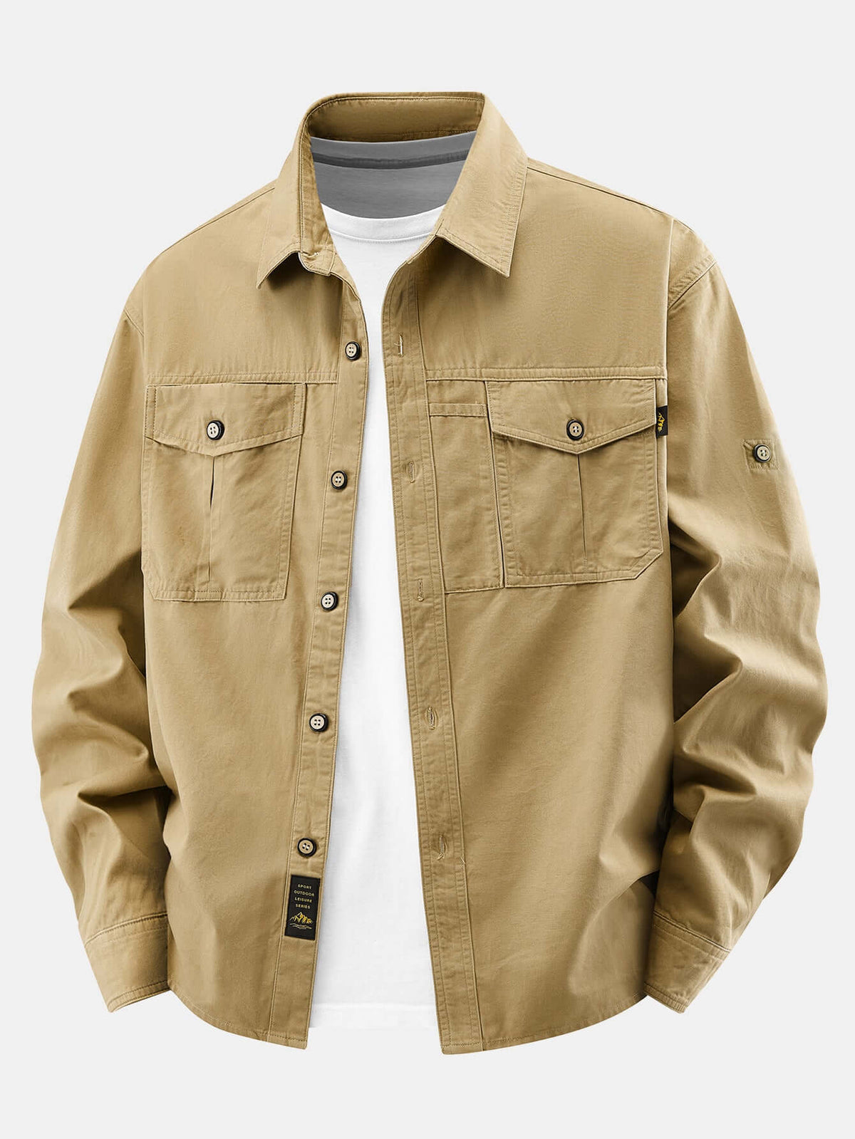 Men's Orson Cotton Utility Field Overshirt