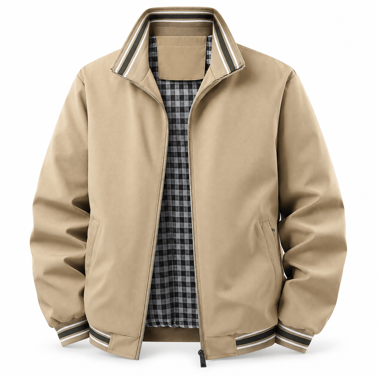 Men's Tristan Heritage Check-Lined Jacket