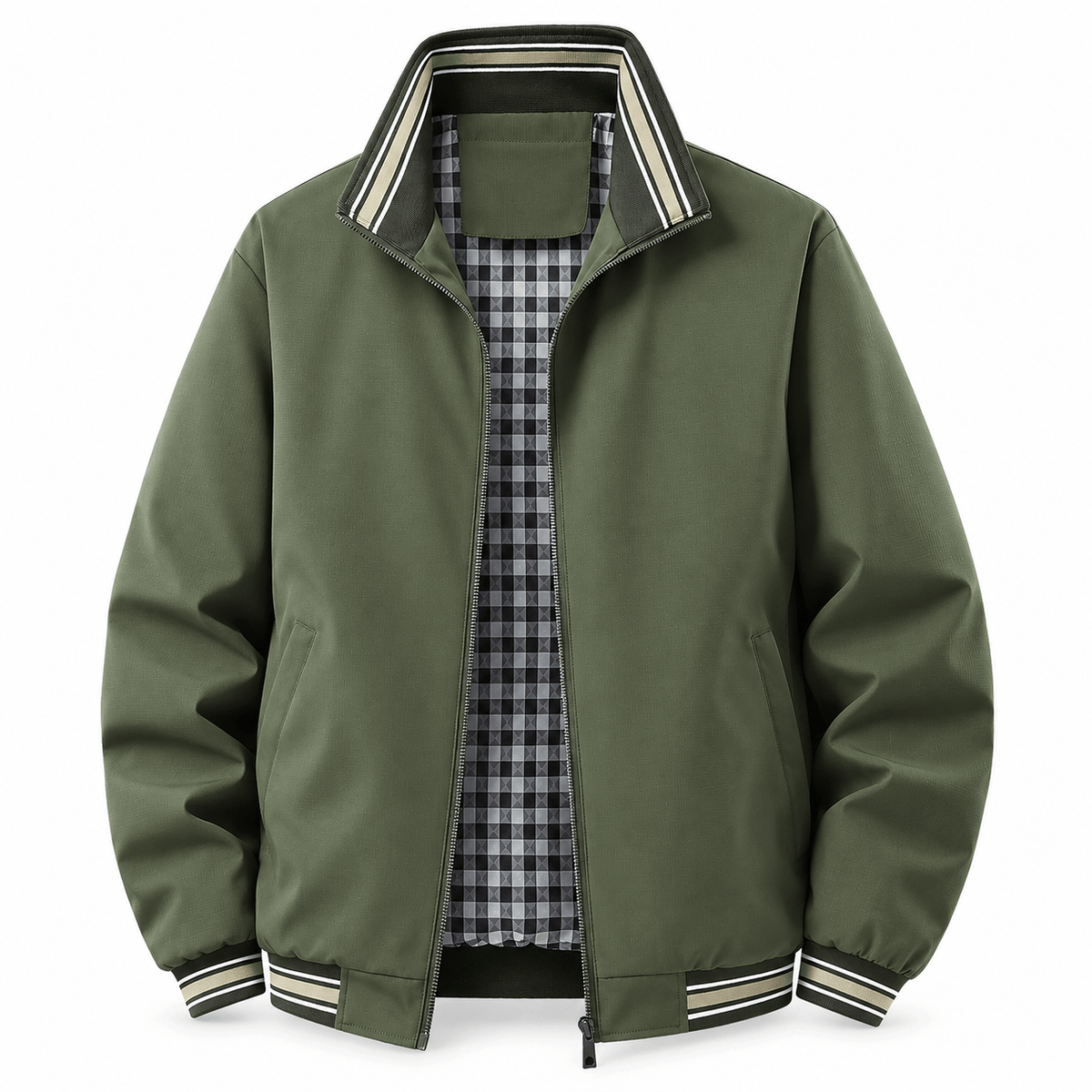 Men's Tristan Heritage Check-Lined Jacket