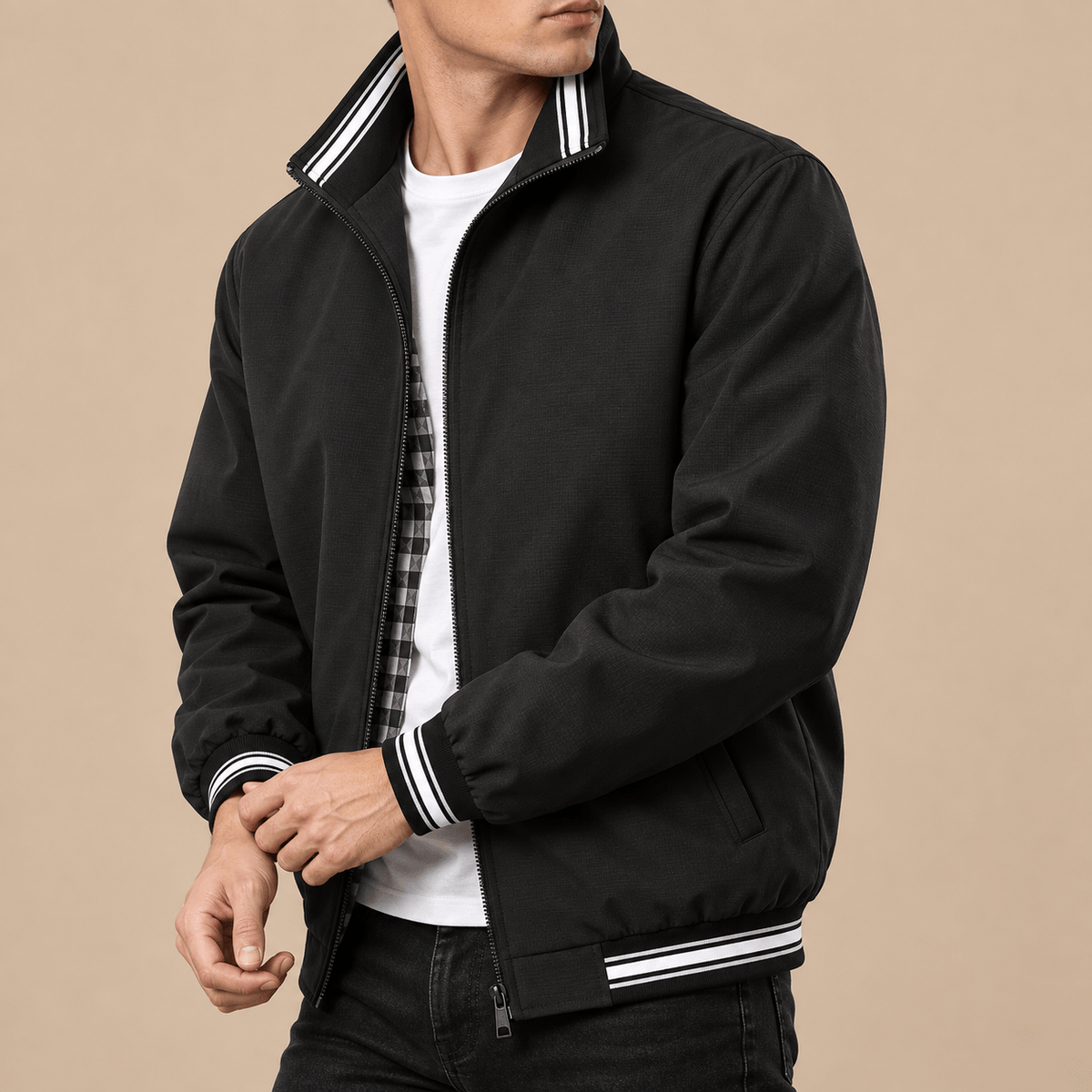 Men's Tristan Heritage Check-Lined Jacket