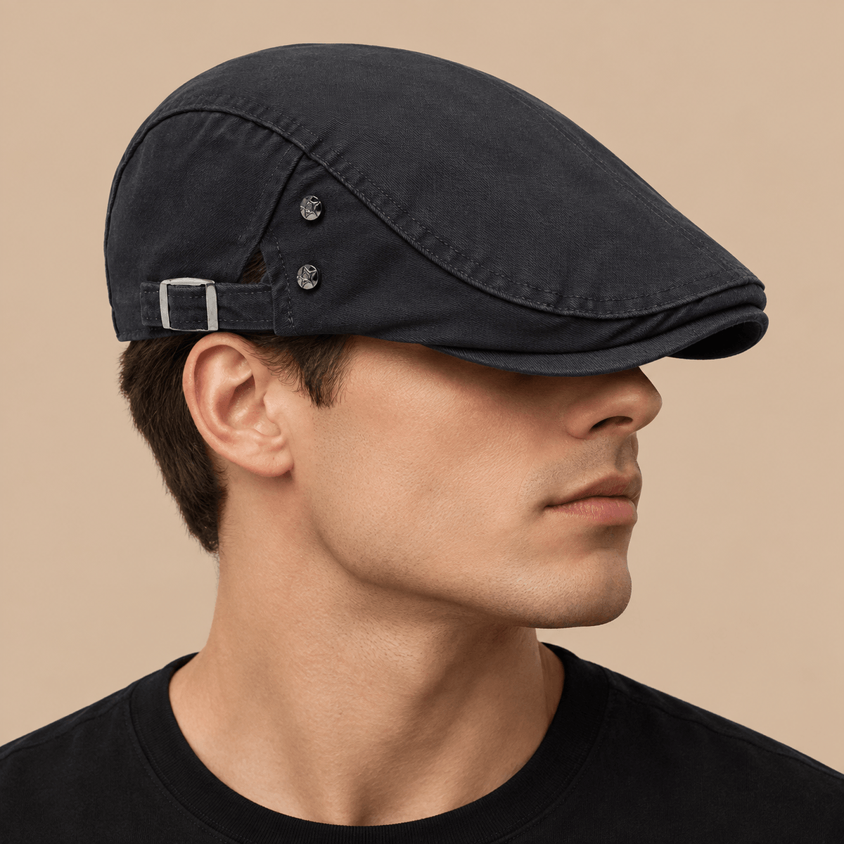 Men's Wesley Lightweight Cotton Driving Cap