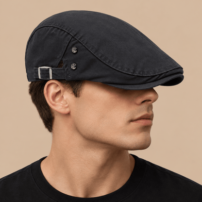 Men's Wesley Lightweight Cotton Driving Cap