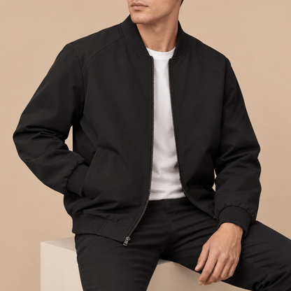 Men's Zayden Statement Graphic Bomber Jacket