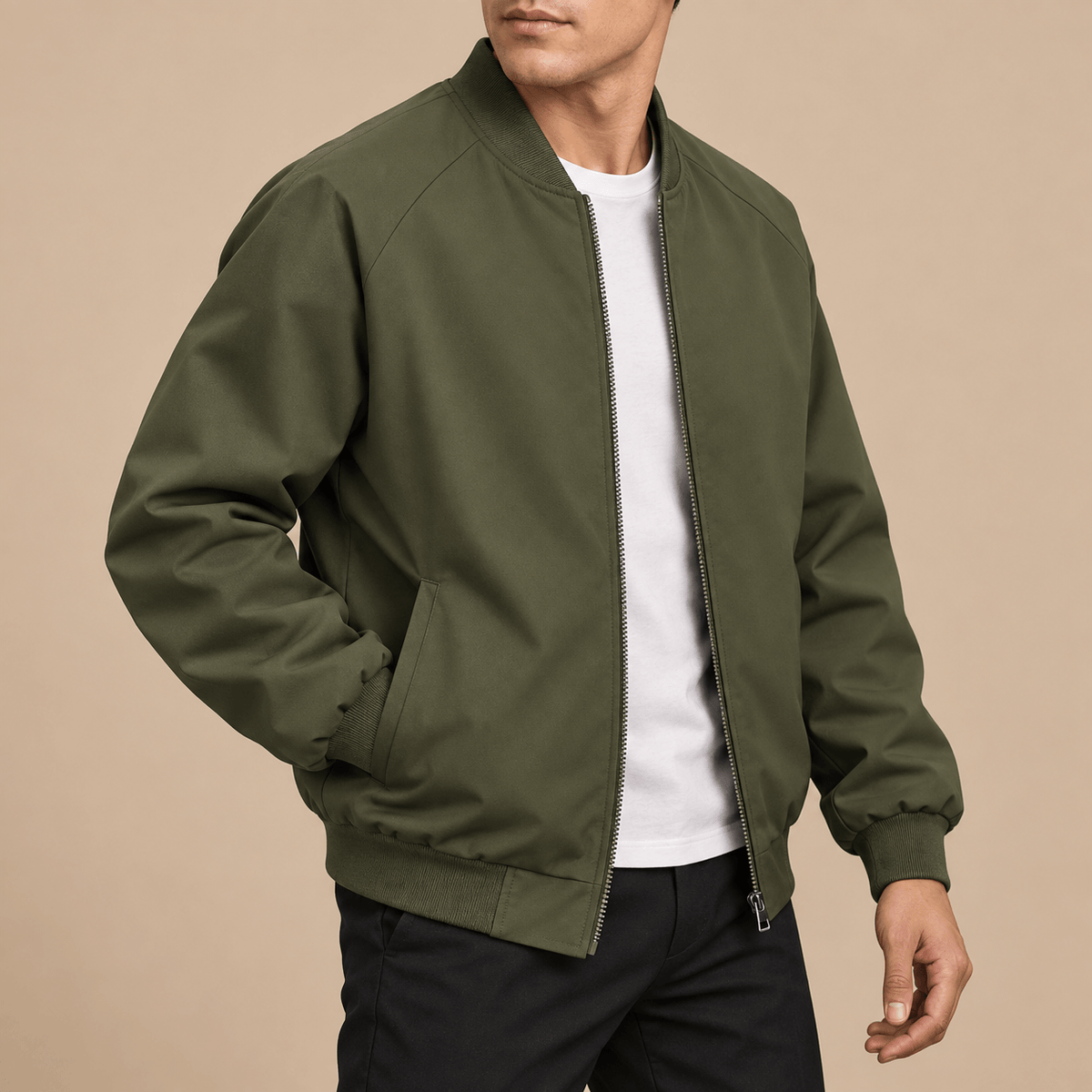 Men's Zayden Statement Graphic Bomber Jacket