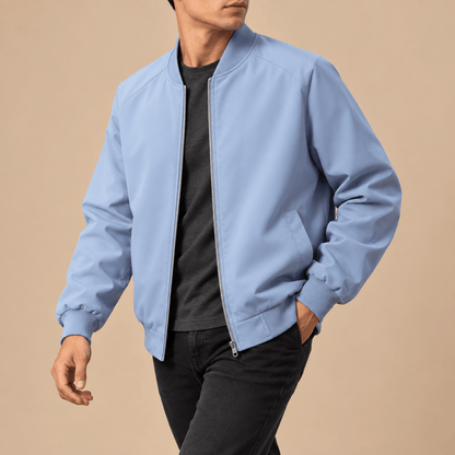Men's Zayden Statement Graphic Bomber Jacket