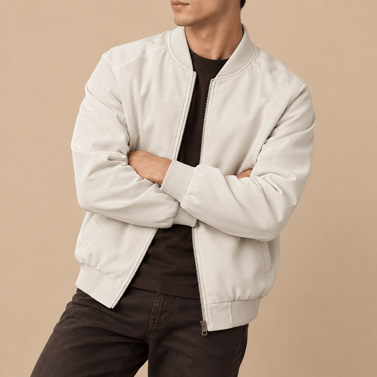 Men's Zayden Statement Graphic Bomber Jacket