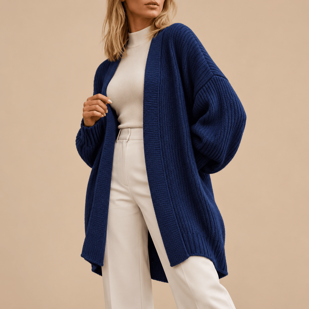 Women's Elowen Cocoon Knit Longline Cardigan